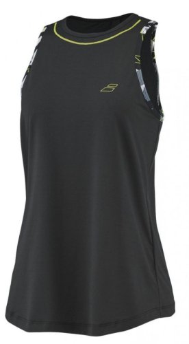 Babolat Aero Tank Top Woman - black/black