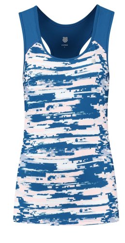K-swiss Tac Hypercourt Stripe Tank - print/classic blue