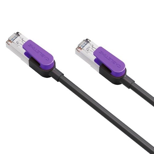 Cabletime Cable Cat8 S/STP, 20m, black