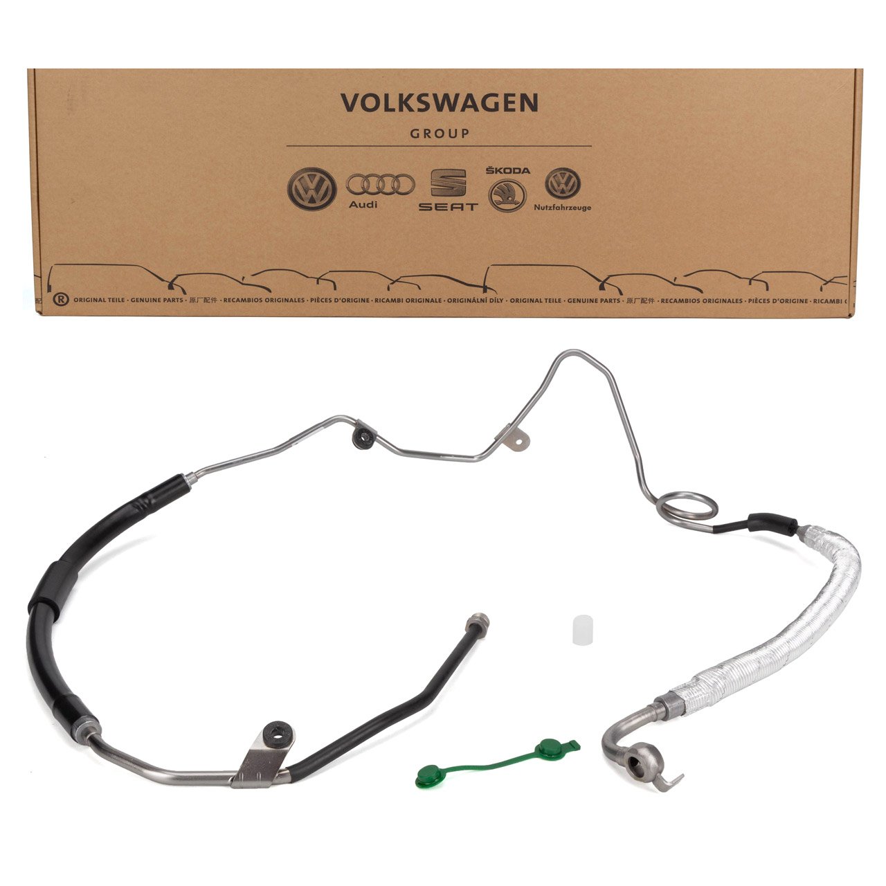 VW Phaeton Original Hydraulic Hose Power Steering Line 3D1422893D
