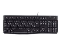 Logitech LOGI K120 Corded Keyboard black OEM US