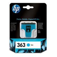 HP 363 cyan cartrige kārtridžs