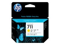 Hewlett-packard HP 3x 711 ink Yellow DJ T120 520