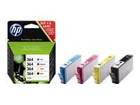 Hp inc. HP 364 CMYK Ink Cartridge Combo 4-Pack