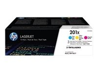 Hp inc. HP 201X 3-pack CMY Original Toners 2.3k