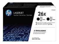 Hp inc. HP 26X Toner Black HY 2-pack