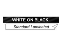Brother TZE325 tape white/black 9mm 8m