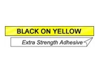 Brother TZES631 strong bk/yellow 12mm 8m