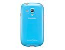 Samsung i8190 Galaxy S3 III mini light blue EFC-1M7BLEGSTD protective cover back case maks