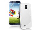 Samsung Galaxy i9500/i9505 S4 IV S Line Wave Gel Silicone Soft Back Case Cover White maks