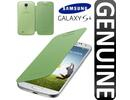 Samsung Galaxy i9500/i9505 S4 IV Flip Case Book Cover EF-FI950BGEGWW Yellow green maks 