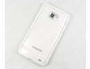 Samsung i9100/i9105 Galaxy S2/S2 Plus TPU Soft Back Case Cover Cleave Bumper White maks