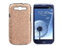 Samsung i9300 Galaxy S3 III gold back case cover bumper maks