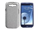 Samsung i9300 Galaxy S3 III silver back case cover bumper maks