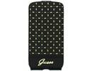 Samsung i9505 Galaxy S4 Original Guess Luxury Leather Slim Flip Case Cover GUFLS4PEB Black Gold maks