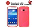 Telone Back Case S-Case gumijots telefona apvalks Samsung G386F / G3815 Galaxy Core LTE Sarkans Silicone cover red
