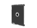 Apple iPad 2/3/4 Back Case Cover Black maks
