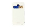 Samsung N7100 Galaxy Note 2 Protective Leather Book Style Stand Case Cover White maks