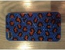 Apple iPhone 4/4S Diamond Swarovski Leopard Back Case Cover maks vāciņš