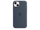 Apple iPhone 14 Plus Silicone Case with MagSafe Storm Blue