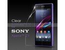 Sony Xperia Z1 Clear Screen Protector Case ekrāna aizsargplēve