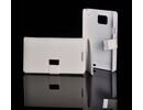 Sony Xperia Z Book Slim Flip Case Cover White maks