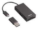 Hama USB 2.0 OTG Hub/Card Reader