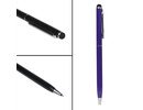 Stylus Ballpoint Metal Pen iPad iPod iPhone Galaxy Sony Xperia Z ATIV Tab Note Samsung LG Nokia HTC ZTE Asus Acer Tablet Smartphone Purple