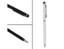 Stylus Ballpoint Metal Pen iPad iPod iPhone Galaxy Sony Xperia Z ATIV Tab Note Samsung LG Nokia HTC ZTE Acer Asus Tablet Smartphone White