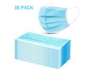 Juhoo! Face / respiratory mask 3 layer/ply with earloop 50pcs package