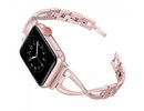 Apple Watch 42/ 44mm Rokassprādze Ar Akmeņiem (Zelta)