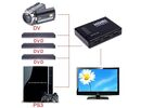 5 Port HDMI Full HD 1080P 3D HDTV Multi Display Auto Switch Switcher Hub Splitter Remote Control DVD/TV/PS3