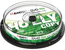 Emtec DVD-RW 4,7GB 1-4x Holly Copy 10 pcs Cake Box