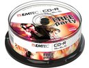Emtec CD-R 700MB/80MIN 52x Free Party 25 pcs