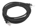 Lanberg PCU6-10CC-0300-BK Patchcord