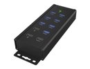 Icy box IB-HUB1703-QC3 7xPort USB 3.0