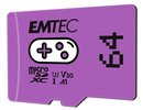 Emtec MicroSDXC 64GB UHS-I U3 V30 A1 Gaming Purple