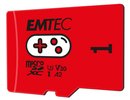 Emtec MicroSDXC 1TB UHS-I U3 V30 A2 Gaming Rouge