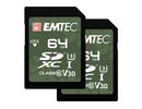 Emtec SDXC 64GB UHS-I U3 V30 Outdoor 2 pcs