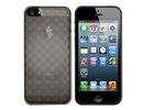 Apple iPhone 5 Stylish Gel Silicone Case cover Bumper Transparent maks silikona