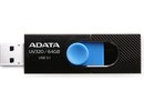 Adata MEMORY DRIVE FLASH USB3.1 64GB/BLACK AUV320-64G-RBKBL