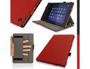 Sony Xperia Z2 Tablet Premium Leather Case Cover Stand SGP511/SGP512/SGP521 Red maks