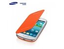 Samsung EFC-1M7FOE Īpaši plāns vertikāli atverams maks i8190 Galaxy S3 mini Oranžs (Bulk)