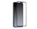 iPhone 12/12 Pro Aizsargstikls ar melnu ramiti