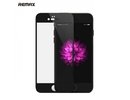 Remax Royal sērijas 0.2mm Pilna ekrāna izmēra Aizsargstikls ar silikona apmali Apple iPhone 6 6S 4.7inch Melns