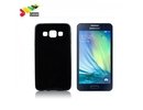 Forcell Jelly Back Case Samsung A300 Galaxy A3 silikongēla telefona apvalks Melns