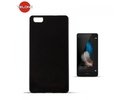 Telone Candy Super Plāns 0.3mm Silikongēla Telefona Apvalks ar spīdumiem Huawei P8 Lite Melns