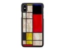 Ikins SmartPhone case iPhone XS Max mondrian black