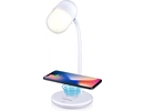 Wireless chargers Grundig LED desk lamp 3:1 12-12-32cm include wireless charger 10W and built-in Bluetooth speaker