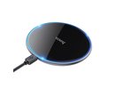 Wireless chargers HOCO wireless charger with led light 2A 15W CW6 Pro black